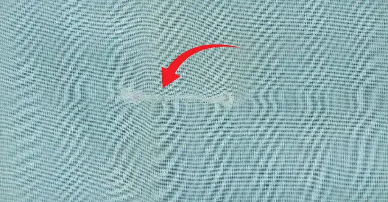 How to Fix a Snag in Chiffon