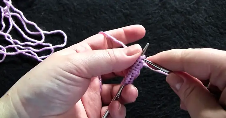 How to Knit with a Circular Needle 14