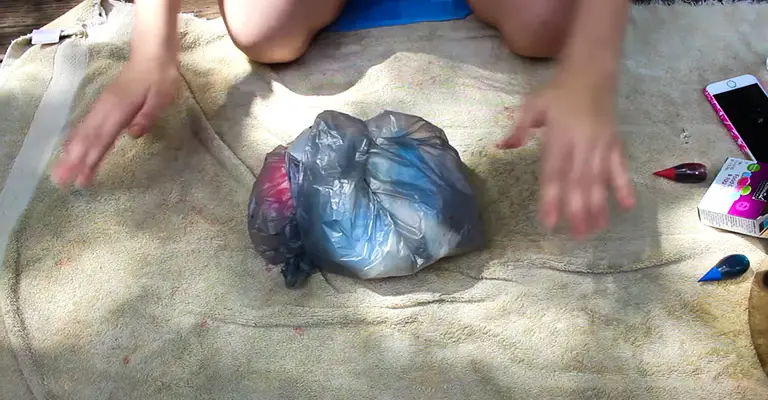 Keep the Fabric in a Plastic Bag Overnight 2