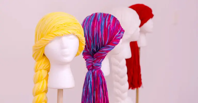 How to Make a Yarn Wig