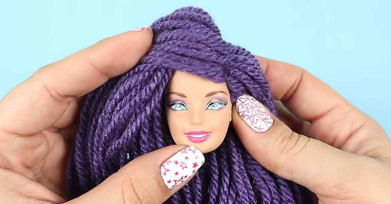How to Make Yarn Hair