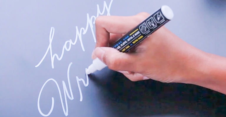 How to Use a Chalk Marker