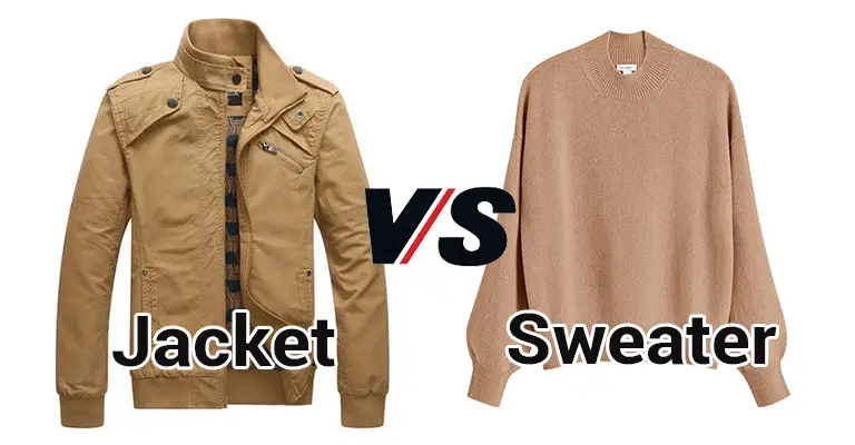 Difference Between Jacket and Sweater
