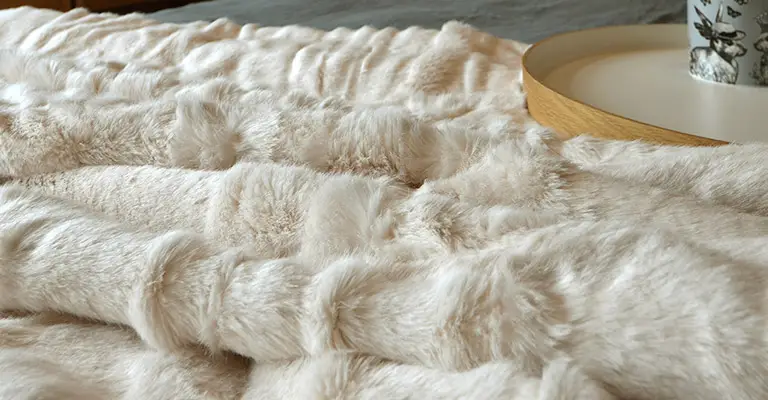 how to make faux fur blanket soft again