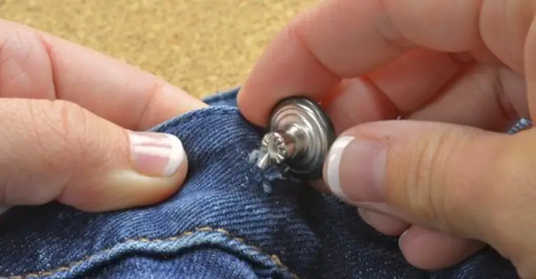 Attach Buttons without Sewing