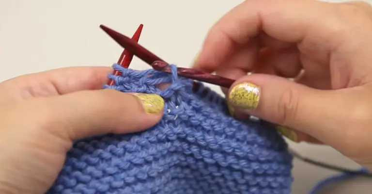 How to Fix a Dropped Purl Stitch