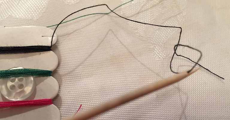 How to Sew without a Needle